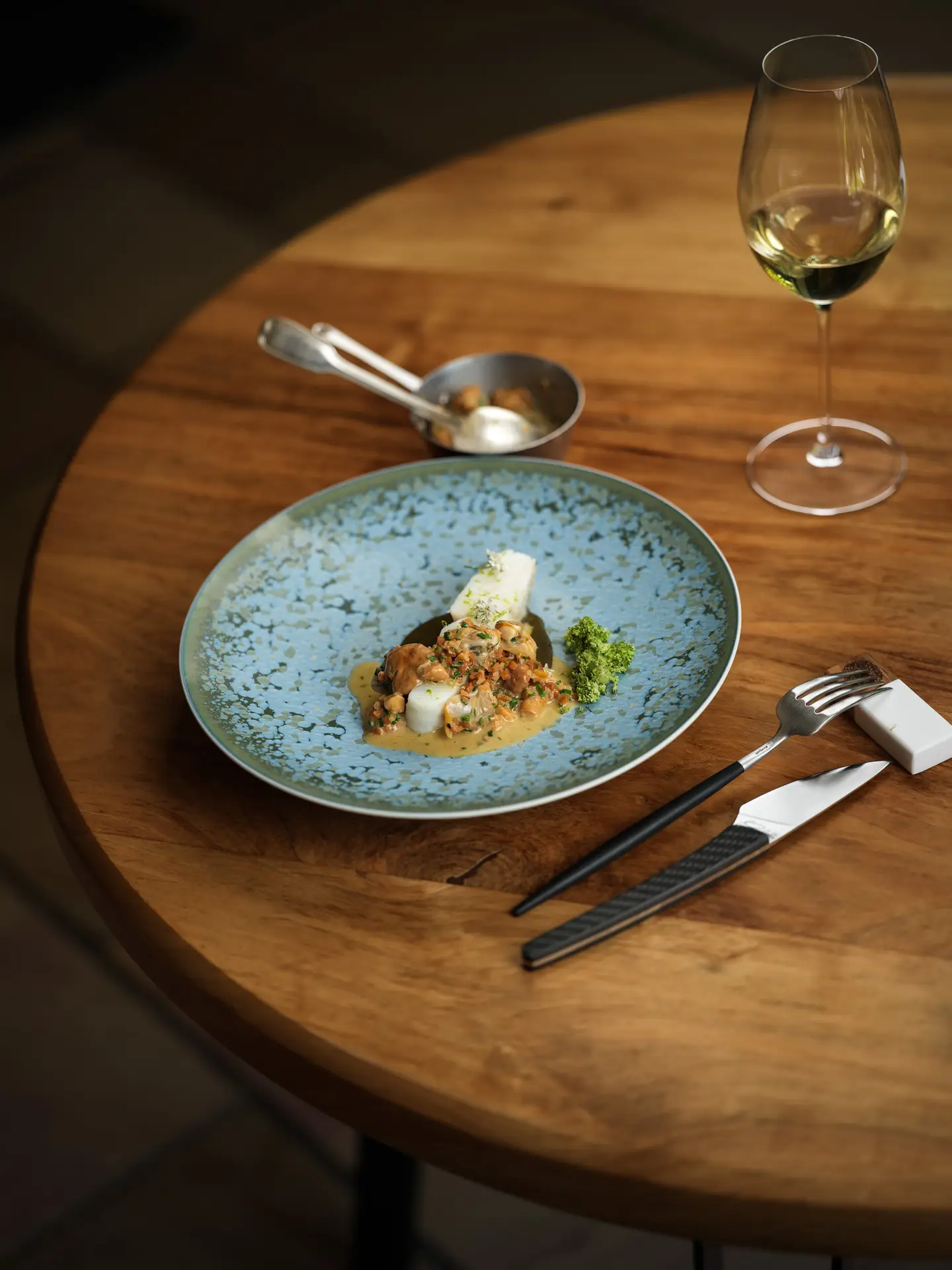 Plat réalisé par Guillaume Guibet - Domaine du Verbois