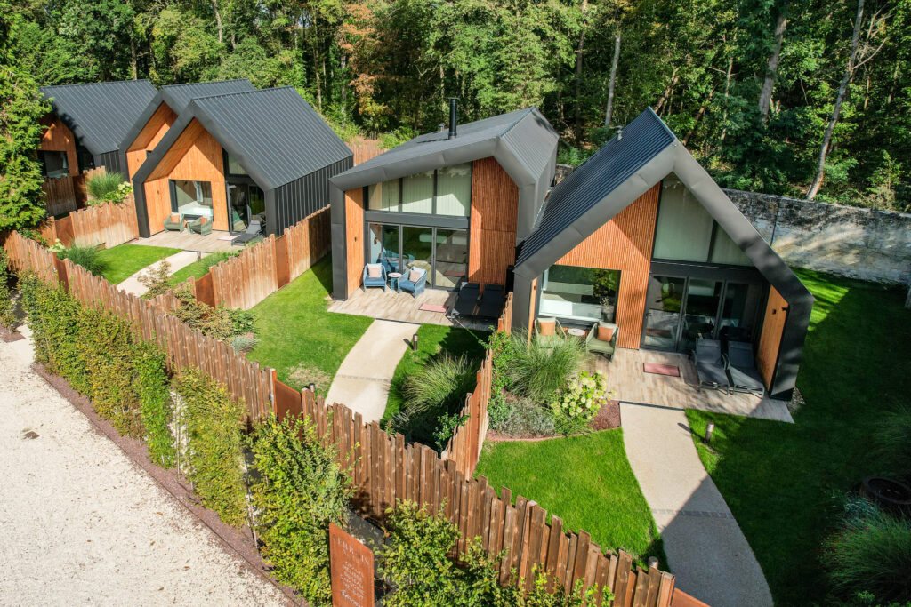 Les suites, maisons en bois avec jardin — Le Verbois, Saint-Maximin